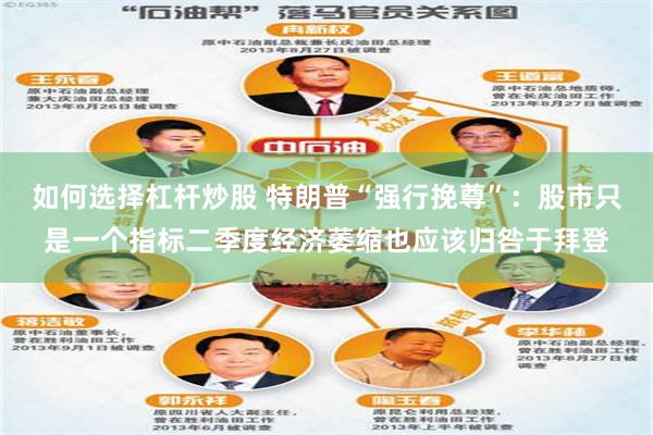 如何选择杠杆炒股 特朗普“强行挽尊”：股市只是一个指标二季度经济萎缩也应该归咎于拜登